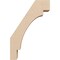 Ekena Millwork 3-inch W x 8-inch D x 12-inch H Merced Rough Cedar Woodgrain TimberThane Knee Brace, Primed BRCUR03X08X12MRCRCPR - alternate 4